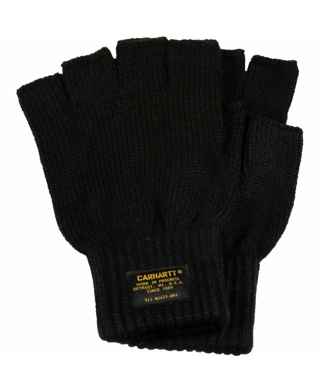 Guantes sin dedos Carhartt WIP Military Mitten Negros