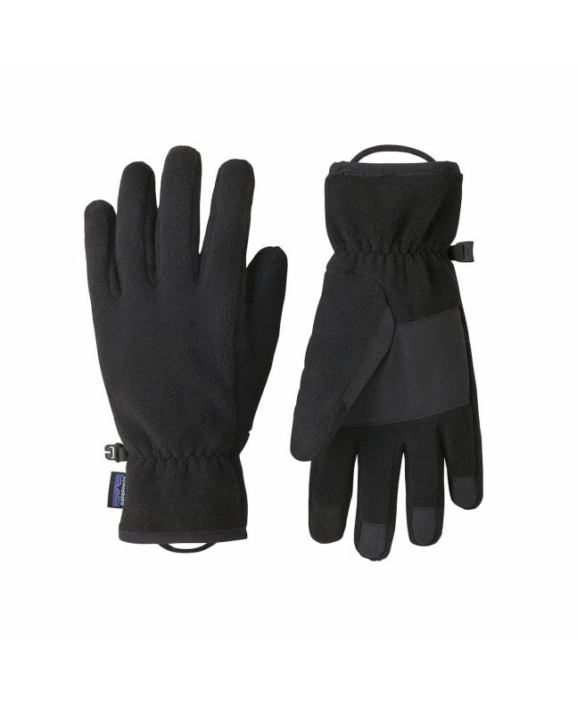 Guantes de forro polar Patagonia Synchilla Negros Unisex