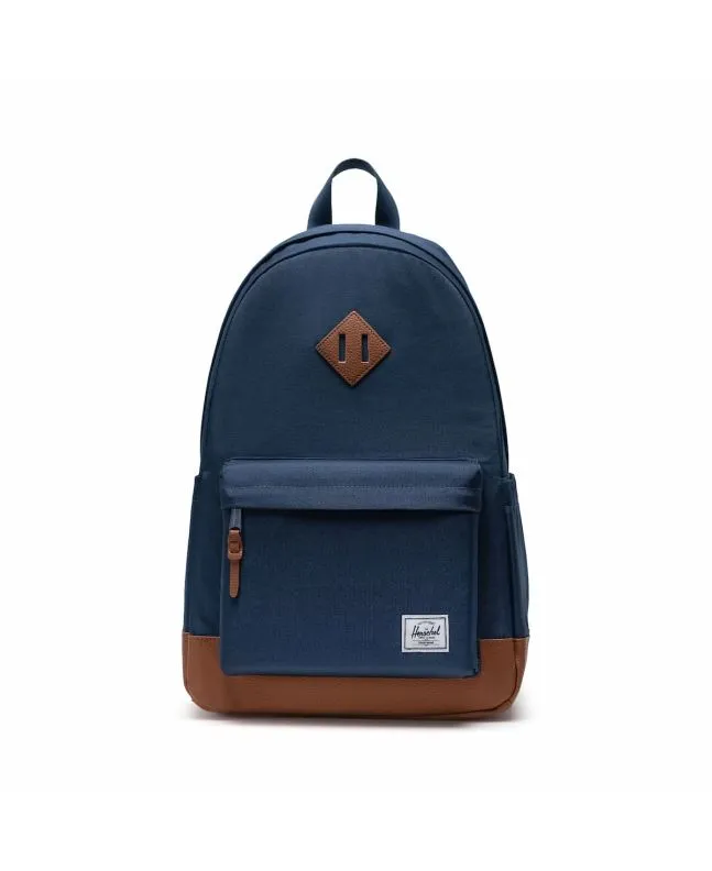 Mochila Herschel Heritage Backpack 24L azul marino y marrón