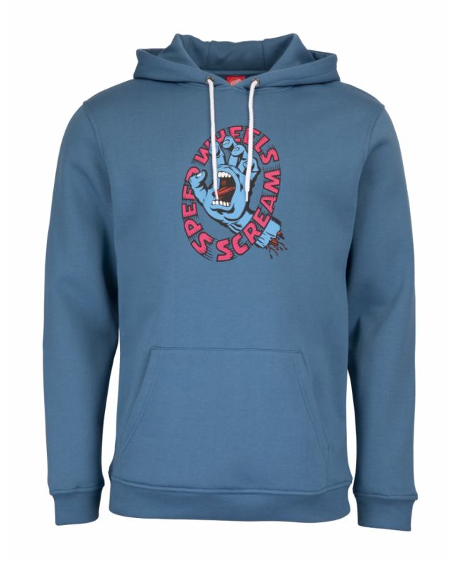 Sudadera con capucha Santa Cruz SW Scream Azul para hombre