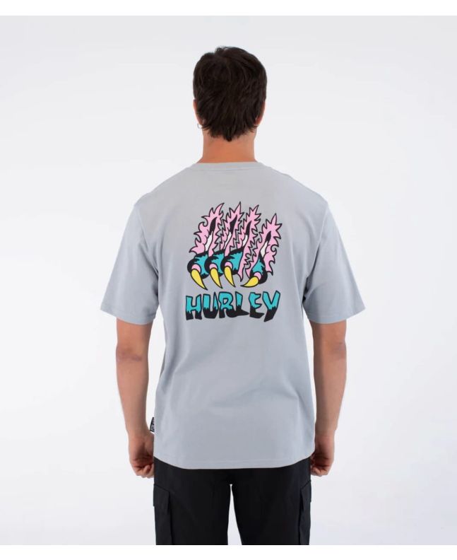 Hombre con camiseta Hurley Etam Scar Gris
