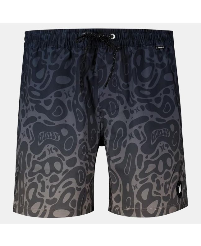 Bañador Hurley Volley Flex Print 17" Particle Grey para hombre