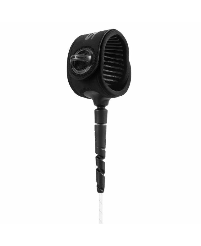 Invento para tabla de Surf FCS Freedom Helix 6' Comp Leash blanco natural y negro