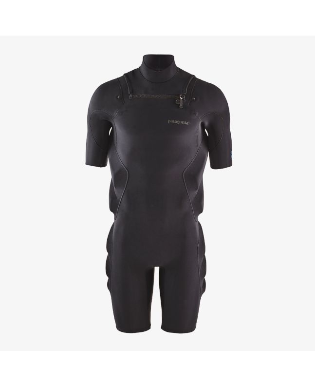 Neopreno de Primavera con protección contra impactos Patagonia R1 Yulex Impact Springsuit negro para hombre