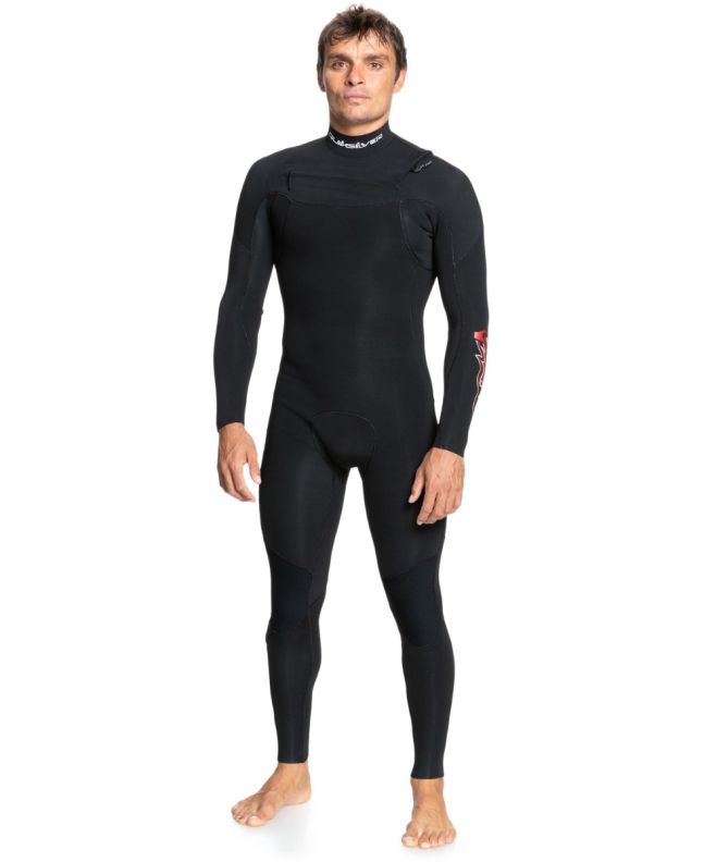 Traje de Surf de Neopreno con Cremallera en el Pecho Quiksilver 4/3mm Capsule Everyday Sessions para Hombre