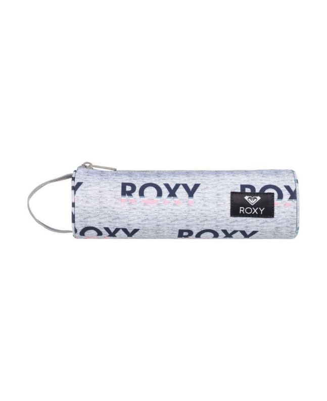 Estuche para Lápices para Mujer Roxy Off The Wall gris Frontal