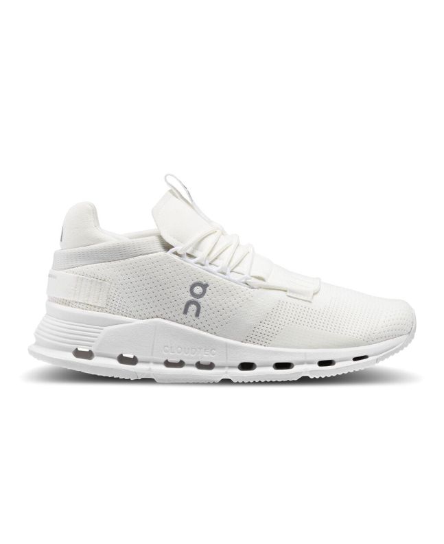 Zapatillas ON Cloudnova color Blanco sin teñir blanco para mujer