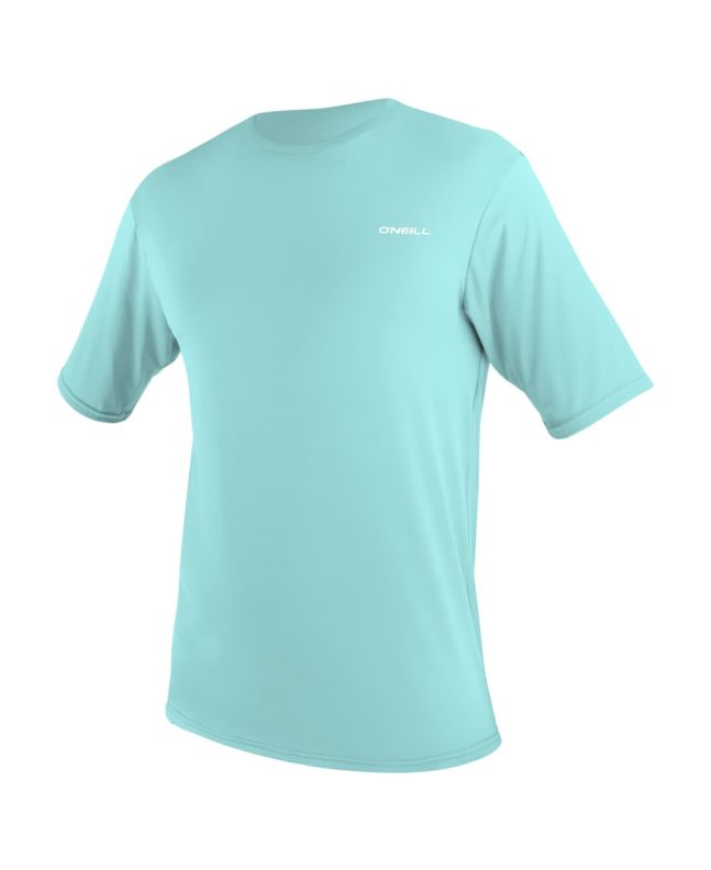Camiseta de protección UV O'Neill UPF50 Basic Skins Canal Blue para hombre
