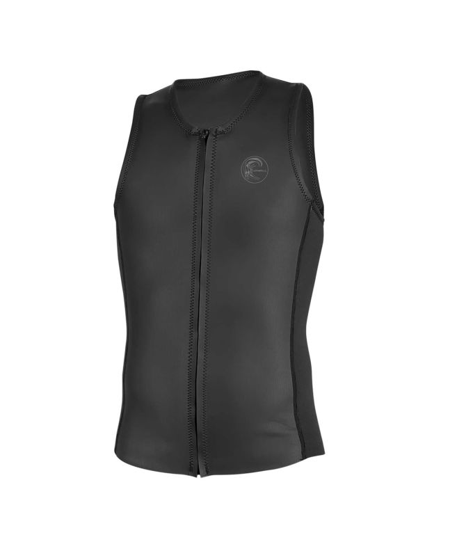 Chaleco de neopreno con cremallera O'Neill O'Riginal 2mm Full Zip Vest negro para hombre
