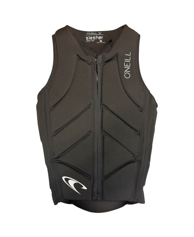 Chaleco de protección contra impactos O'Neill Slasher Comp Vest negro para hombre