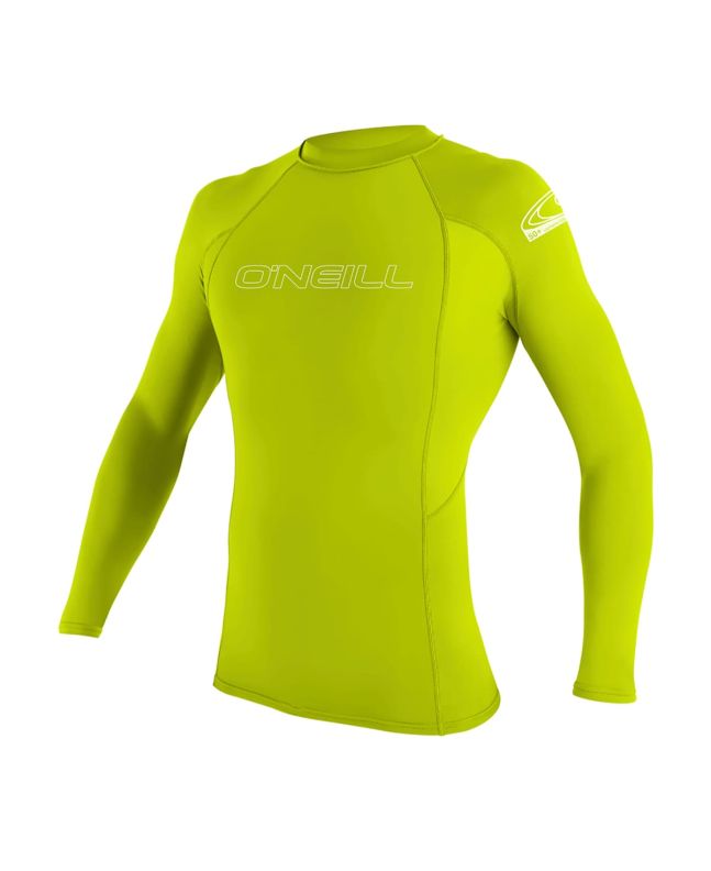 Licra O'Neill Youth Basic Skins LS Rash Guard Lima para niño/a 4 a 16 años