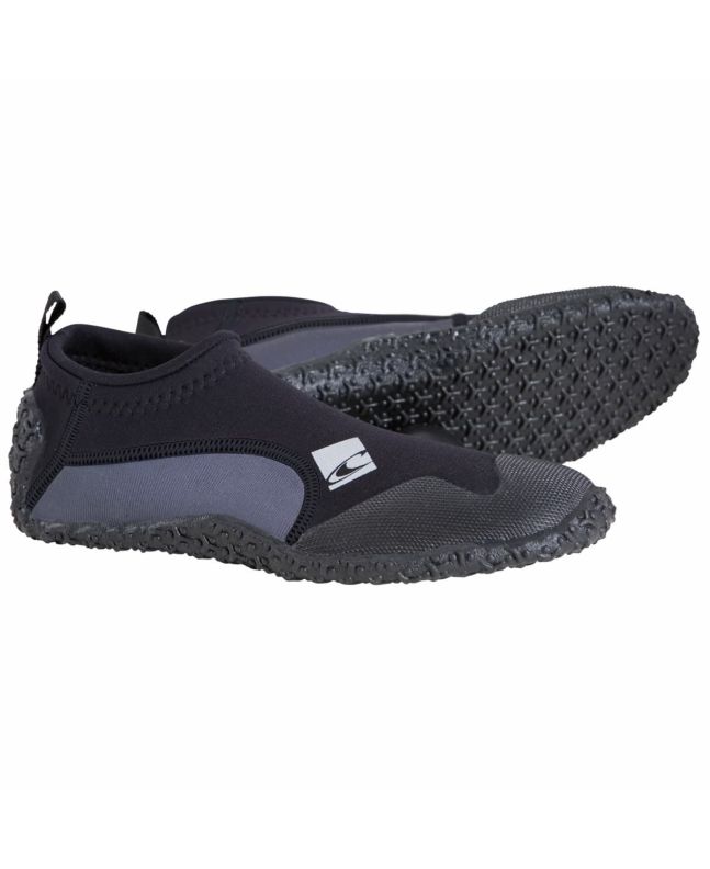 Escarpines infantiles O'Neill Reef Boot 2mm Negro-Gris para niño/a