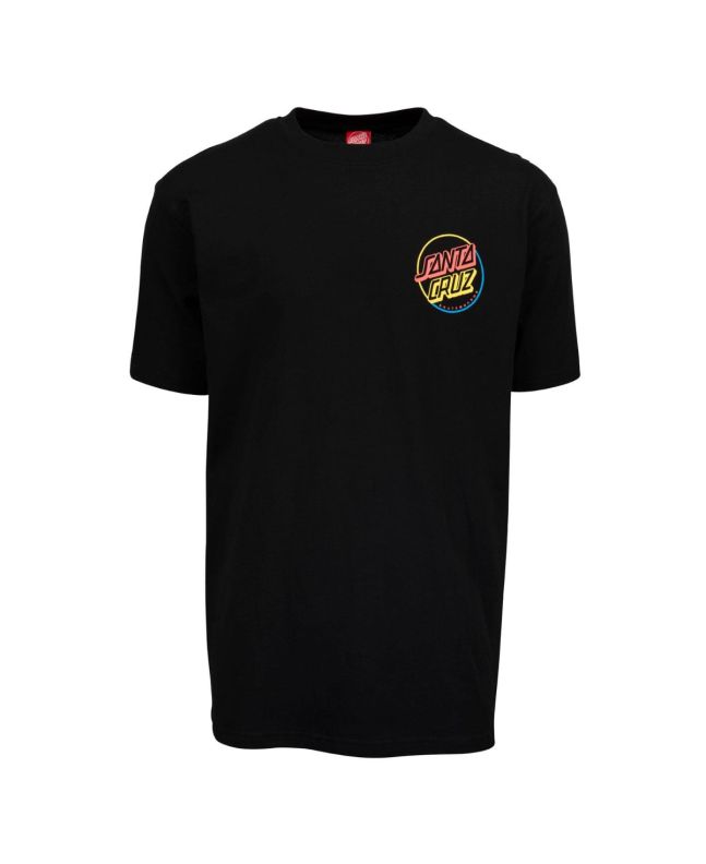 Camiseta de manga corta Santa Cruz Opus In Colour Negra para hombre