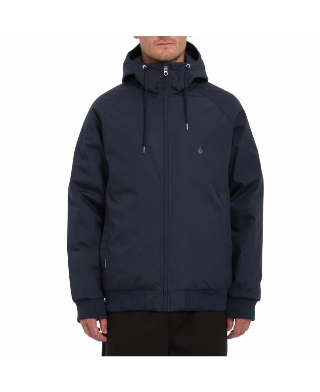 Hombre con parka con capucha Volcom Hernan 5K Jacket Azul Marino