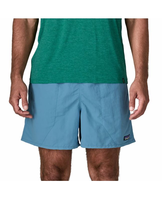 Hombre con Bañador Patagonia M's Baggies Shorts 5in Azules 