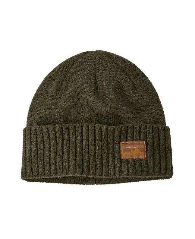 Gorro de lana Patagonia Brodeo Beanie '73 Skyline Verde Pino Unisex