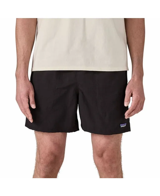 Hombre con Bañador Patagonia Baggies Shorts 5'' negro Black w/Black