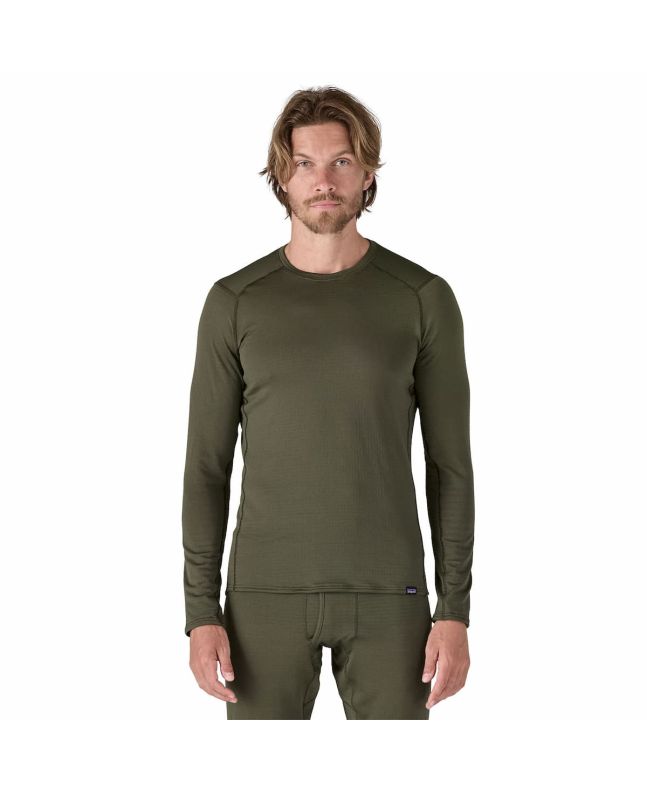 Hombre con Camiseta térmica Patagonia Capilene Thermal Weight Pine Needle Green