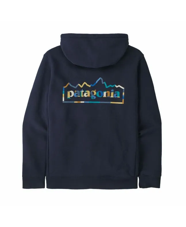 Sudadera con capucha Patagonia Unity Fitz Uprisal Hoody Azul Marino Unisex 
