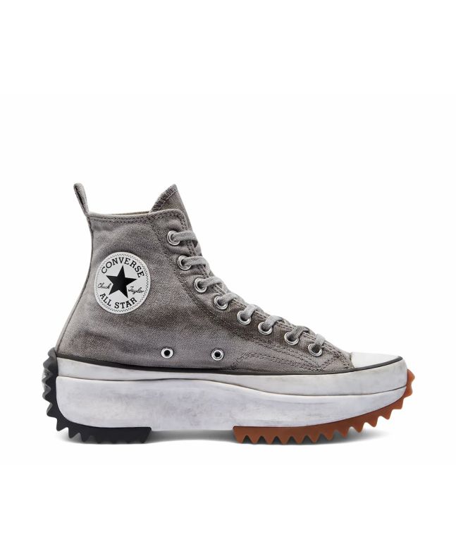 Zapatillas Converse Run Star Hike Platform Smoked Canvas High Top blanco humo unisex