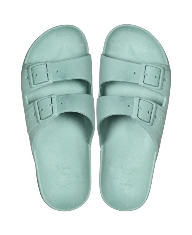 Chanclas ecológicas Cacatoès Rio de Janeiro verdes para mujer 