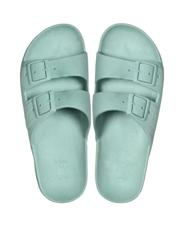 Chanclas ecológicas Cacatoès Rio de Janeiro verdes para mujer 