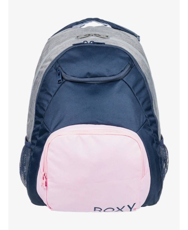 Mochila mediana Roxy Shadow Swell 24L para mujer azul marino Frontal