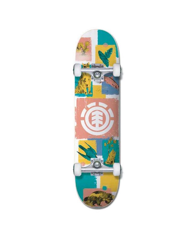 Skate Completo Element Brand Naturalist 7,375"