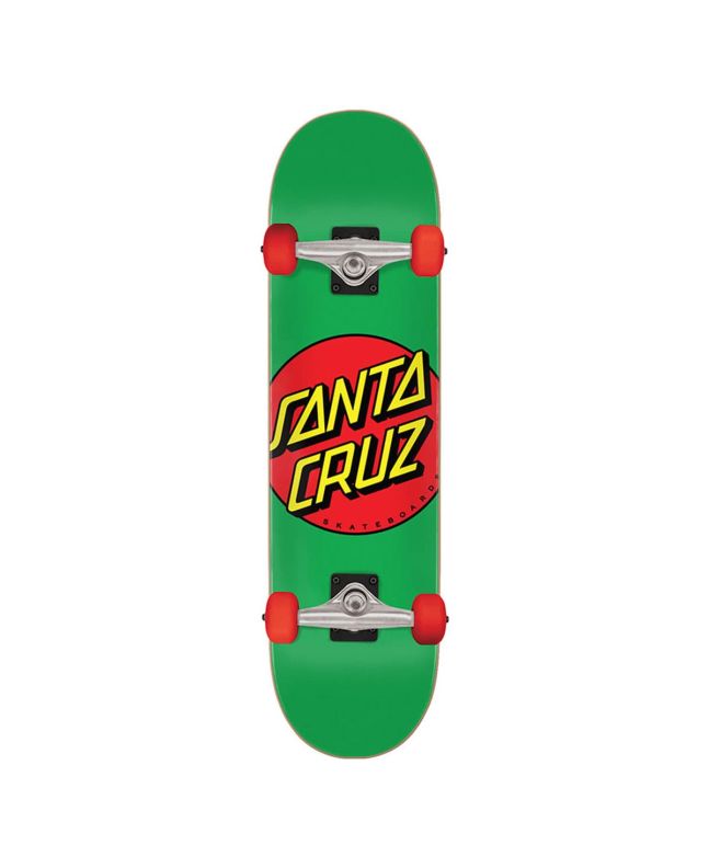 Skate Completo Santa Cruz Classic Dot Mid 7.80" x 31.00" Verde