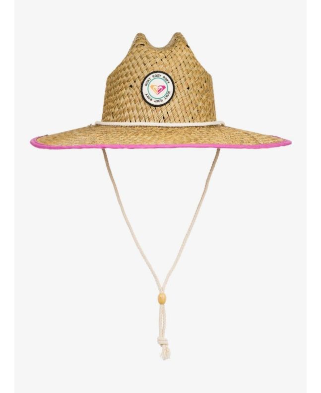 Sombrero para el sol de paja Roxy Coffee Blues para mujer