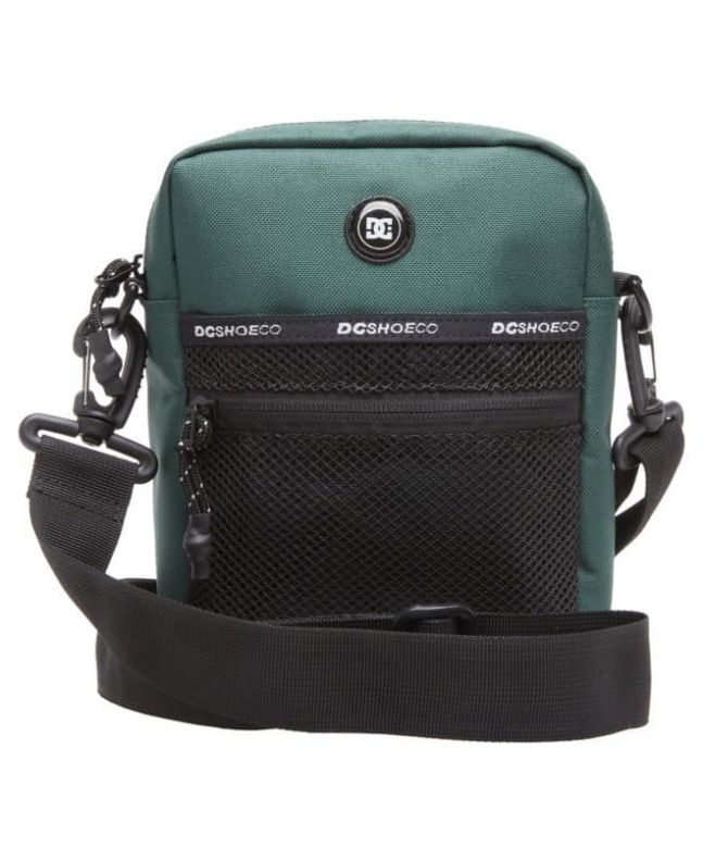Bolso de colgar al hombro para hombre DC Shoes Starcher Sport 2.5L en color verde