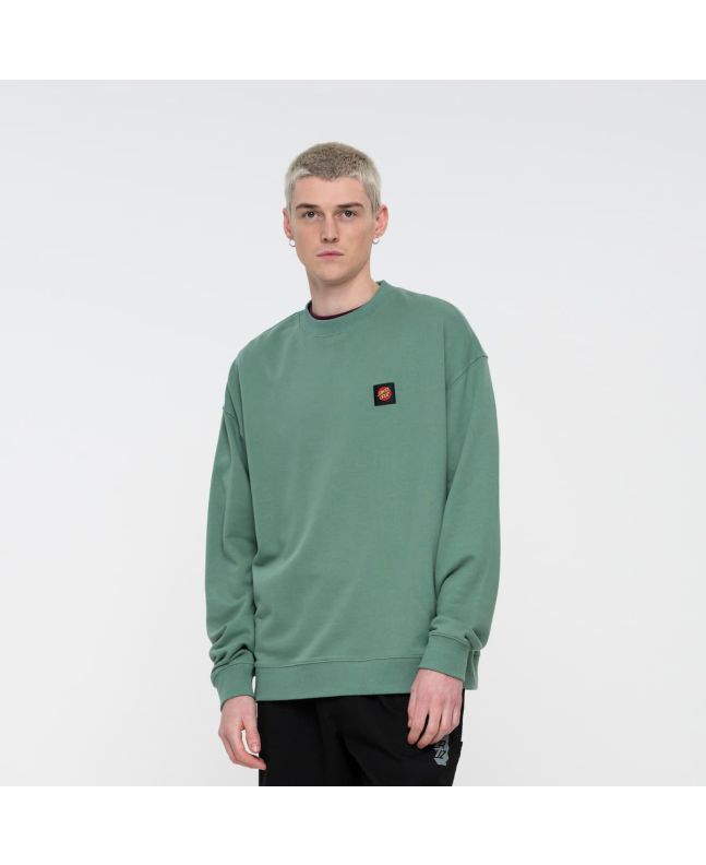 Sudadera Santa Cruz Classic Label Verde Unisex