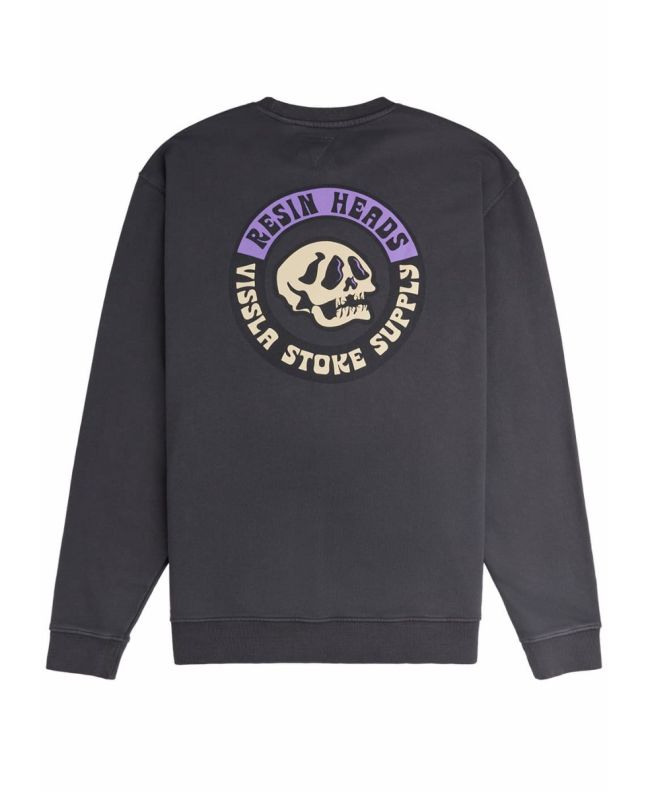 Sudadera Vissla Offshore Crew Phantom para hombre