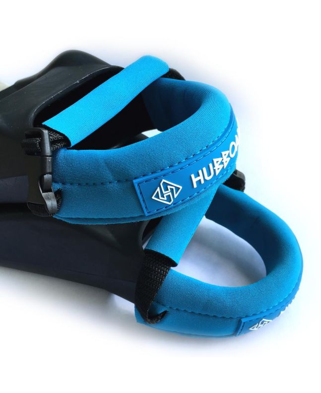 Sujeta aletas para bodyboard Hubboards Hubb Deluxe Fin Tethers azul