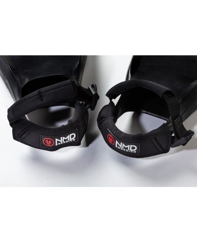 Sujeta aletas de neopreno NMD Fin Strap para bodyboard en color negro