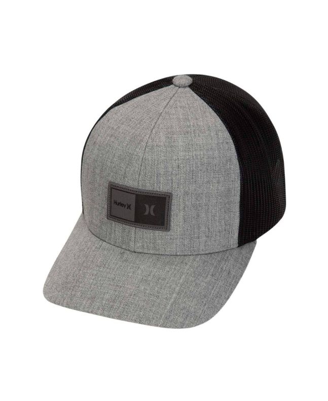 Gorra Hurley The Regular gris para hombre Frontal