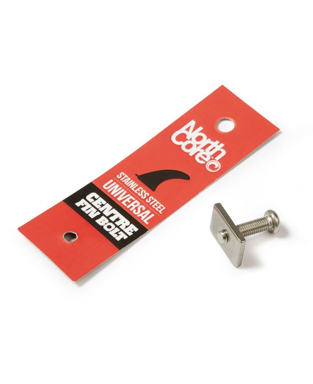 Tornillo con platina Northcore para Quilla central de longboard Centre Fin Bolt