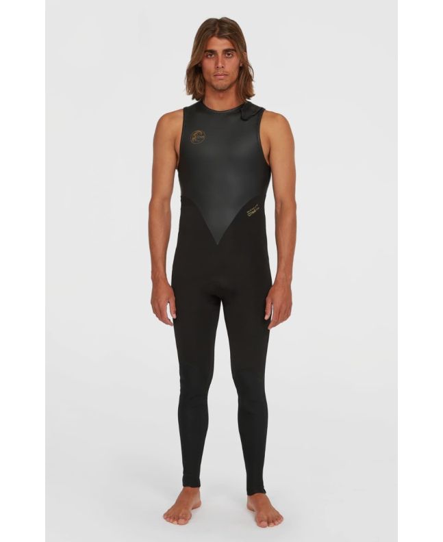 Hombre con Traje de surf O'Neill O'Riginal 2mm Long John Negro