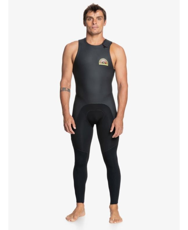 Traje de Surf de Primavera sin mangas ni cremallera Quiksilver 2mm Everyday Sessions Long John G-Ski para Hombre