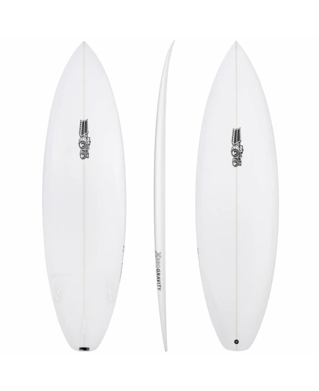 Tabla de Surf JS Surfboards Xero Gravity Easy Rider PU 6'1 con cola squash 36,3L sistema FCS 2 Thruster