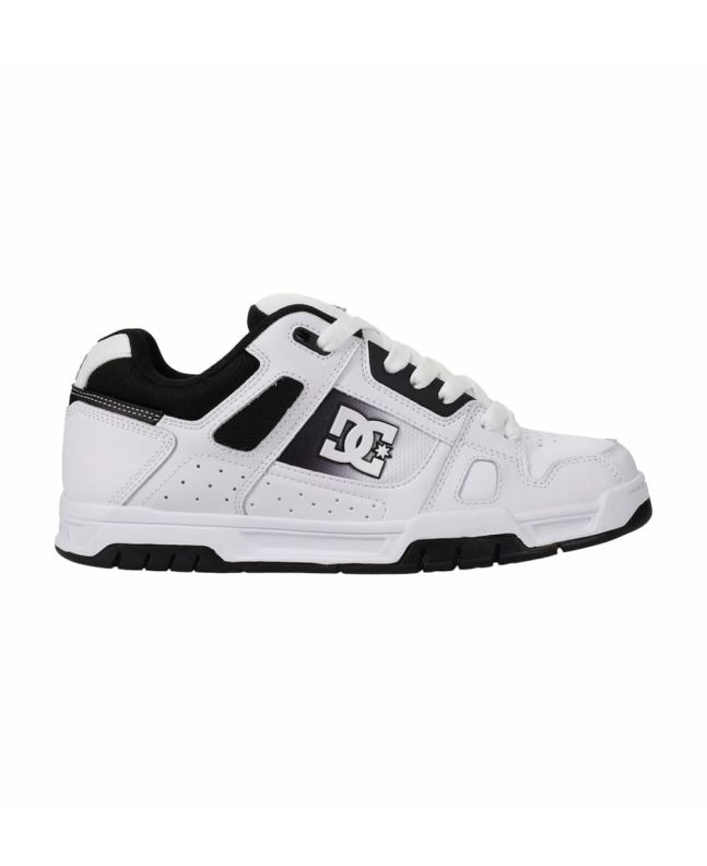 Zapatillas Cupsole bajas DC Shoes Stag Negras y Blancas para hombre
