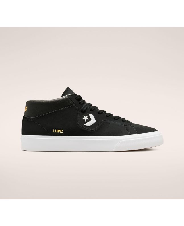Zapatillas de skate Converse Louie Lopez Pro Low Top Mid negras para hombre