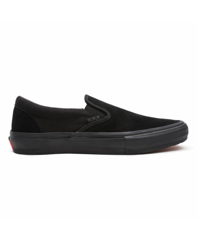 Zapatillas de skate Vans Slip On negras para hombre