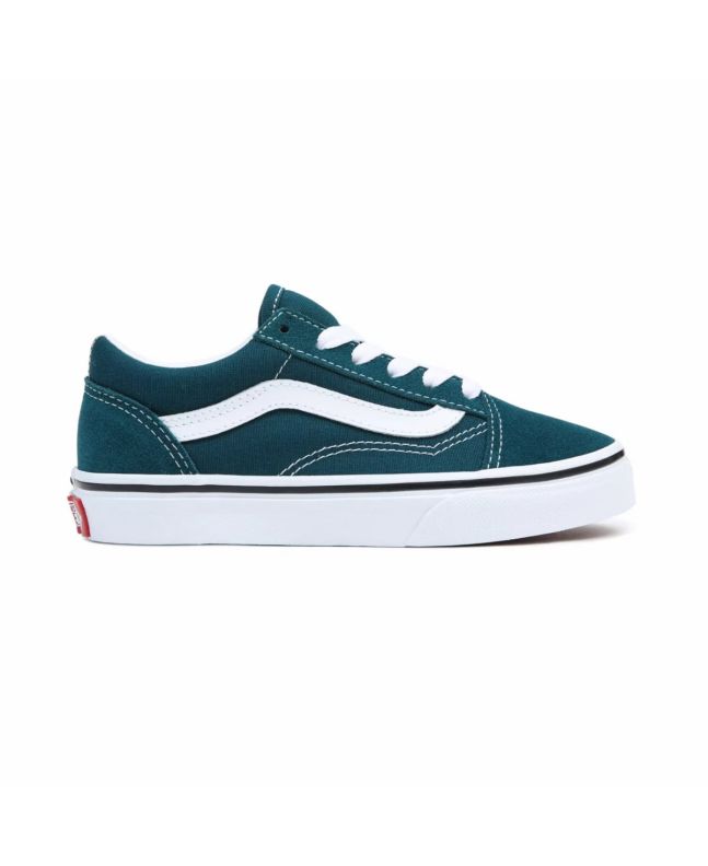 Zapatillas Vans UY Old Skool Color Theory Deep Teal para niños de 4 a 8 años