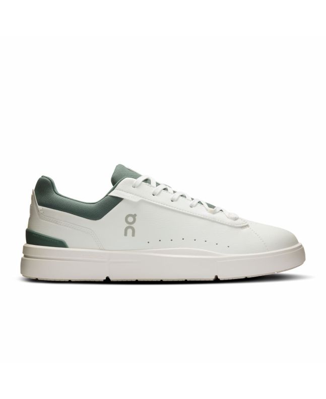 Zapatillas On Running The Roger Advantage color blanco y verde oliva para hombre