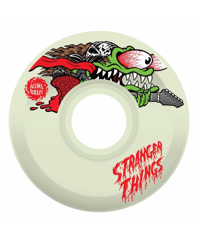 Ruedas de Skate Slime Balls x Stranger Things Meek Slasher Eddie 60mm 78A brilla en la oscuridad