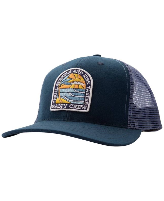 Gorra trucker Salty Crew Paradiso Navy Retro azul marino
