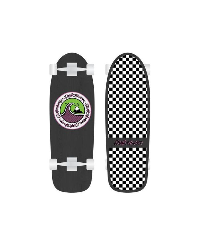 Skate Completo Cruiser Quiksilver Bubble Wave 9”