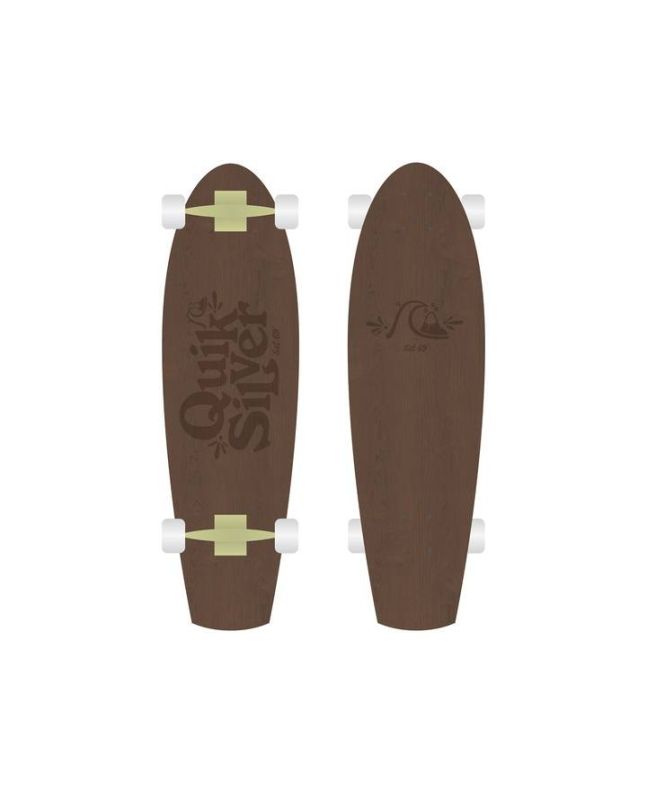 Skate Completo Cruiser Quiksilver Woody 8.5”