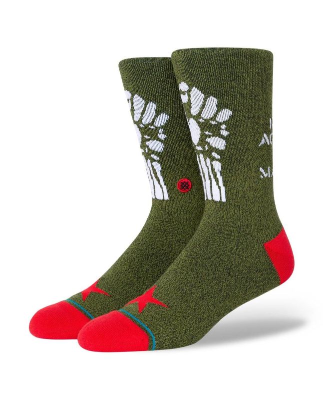 Calcetines Stance Renegades Rage Against the Machine verdes Lateral